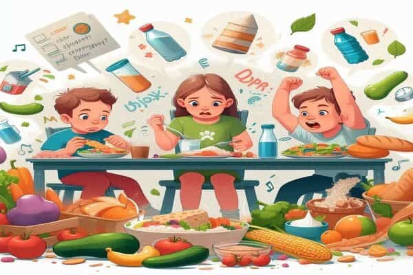 چالش‌های رایج در تغذیه کودکان | مشکلات و راهکارهای مؤثر